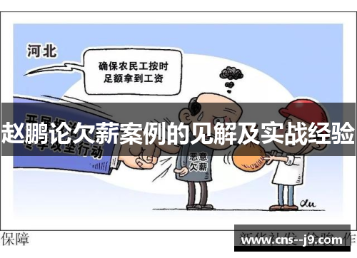 赵鹏论欠薪案例的见解及实战经验